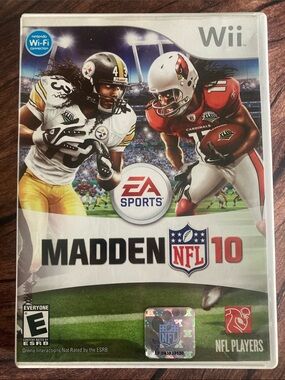 Madden NFL 10 for Wii - Classic 2009 White/Green Cover